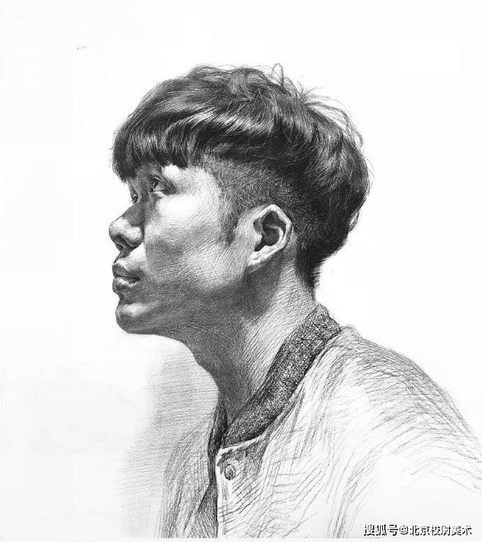头像|素描头像不同年龄的表达区别全解析！