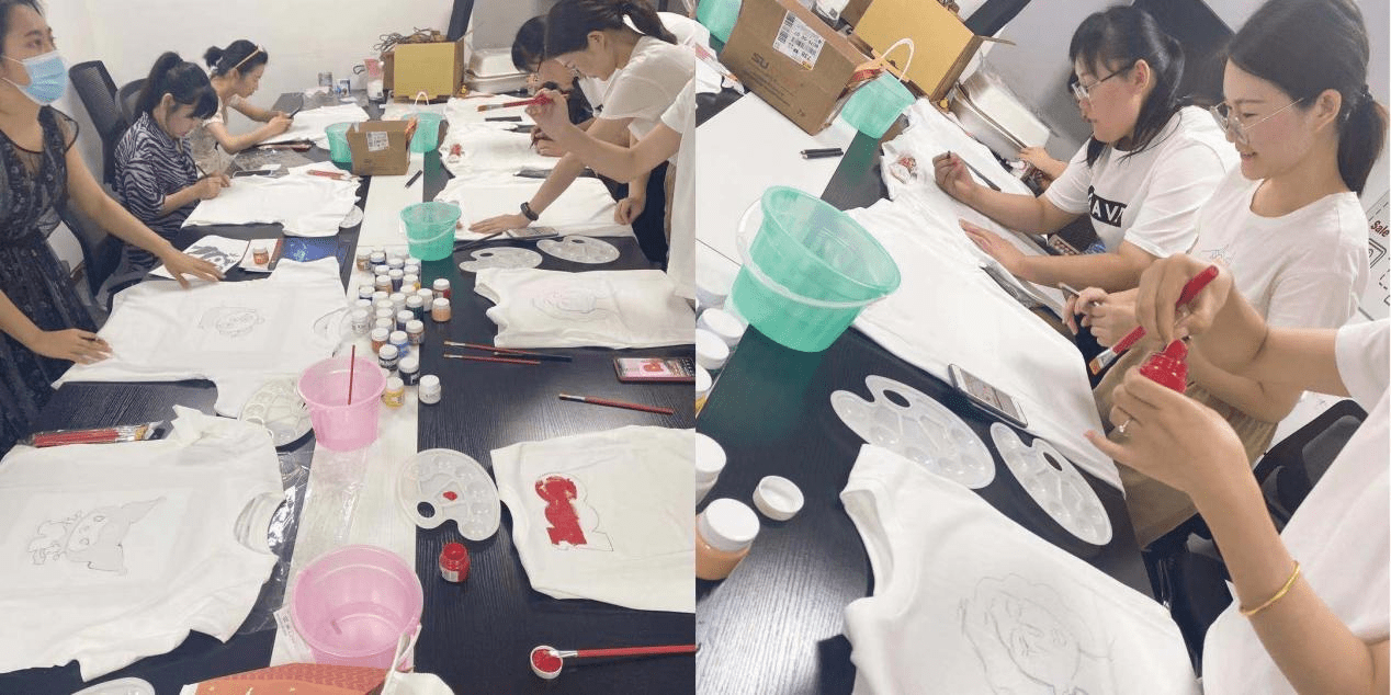 缤纷衣夏t恤diy活动创造你的独衣无二