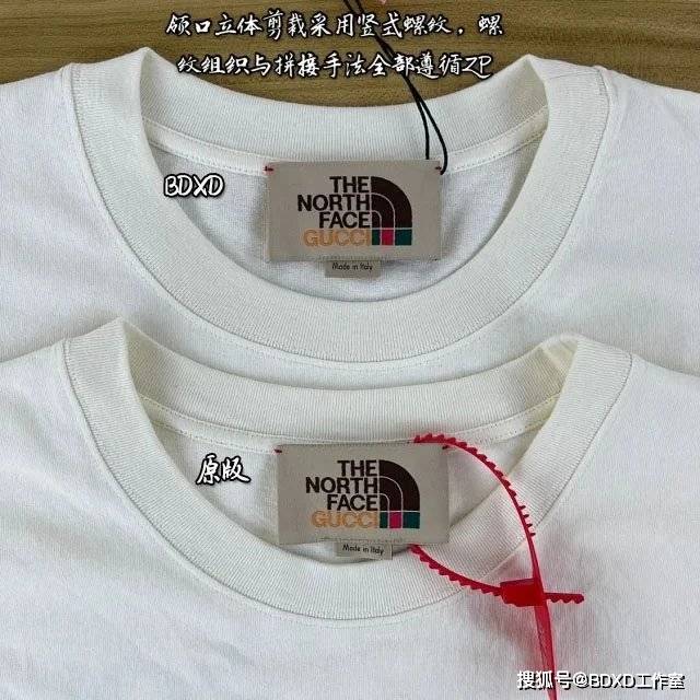 Gucci|Gucci & TNF聯名款短袖T恤