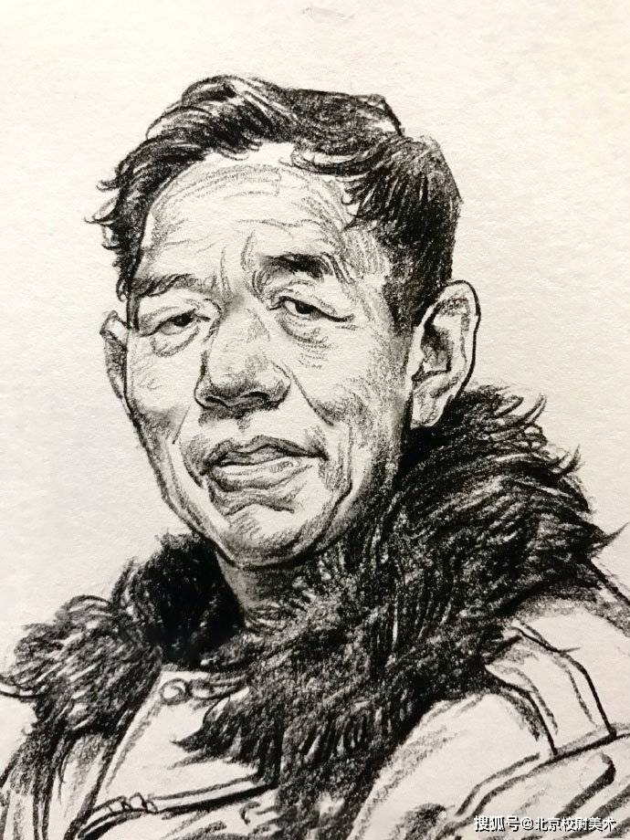 头像|速写头像最忌讳来回的去画五官，基本是一气呵成带明暗关系