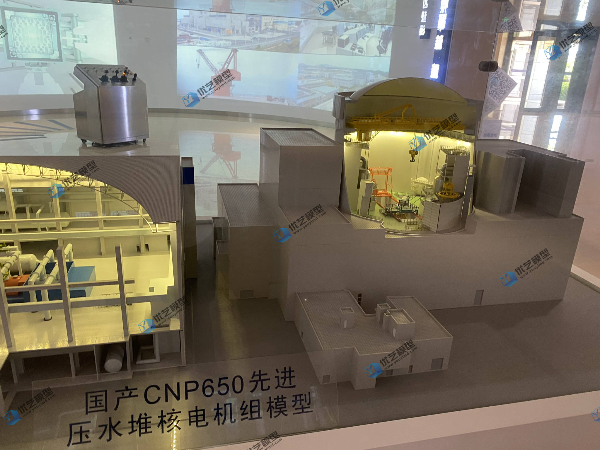 核电站系列模型