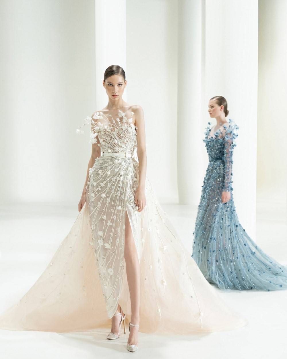 系列|黎巴嫩仙牌 Elie Saab 2021/2022秋冬高级定制系列