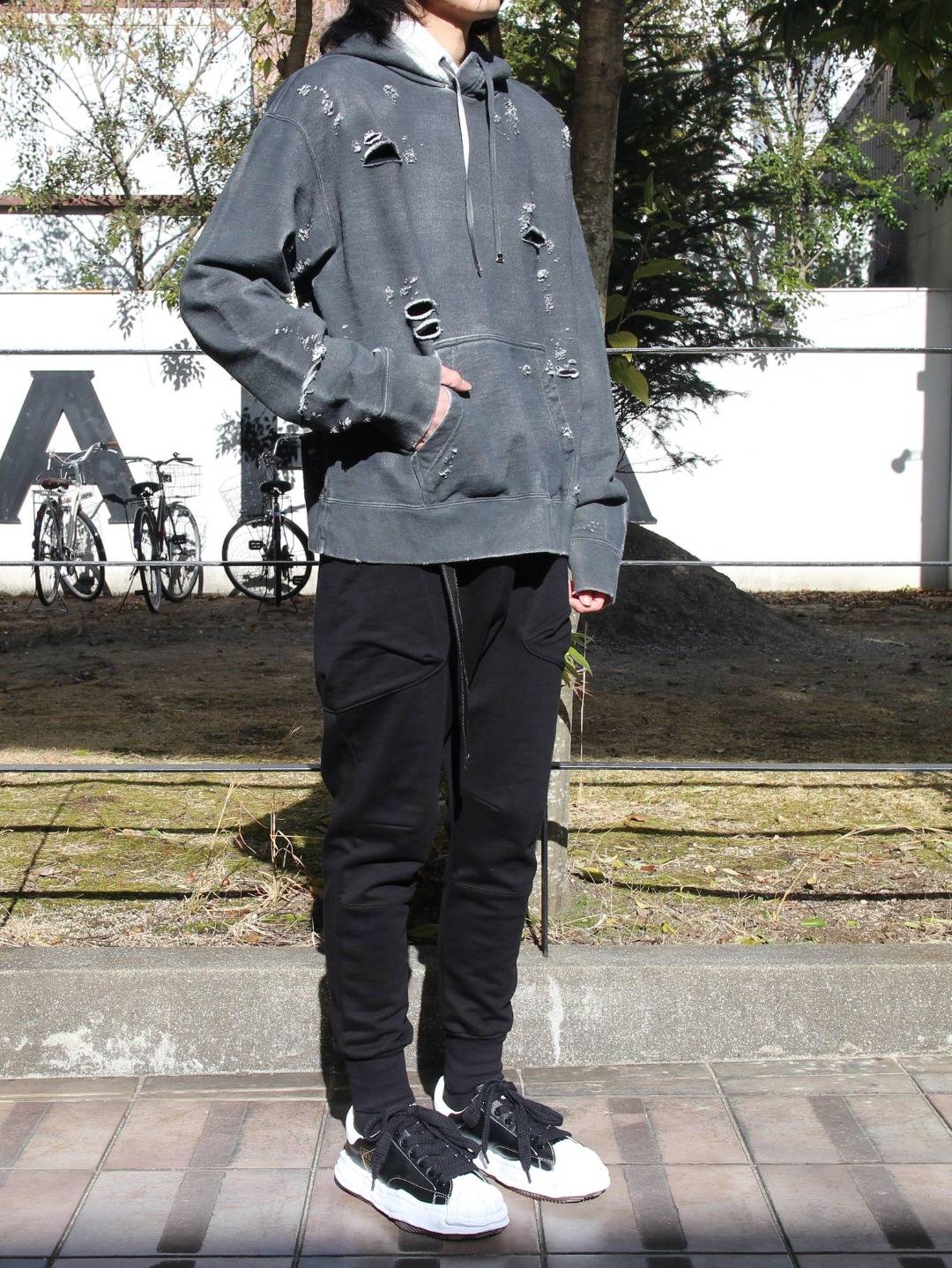 ss|MMY/Maison Mihara Yasuhiro Original STC Sole Leather贝壳头雪糕底帆布板鞋