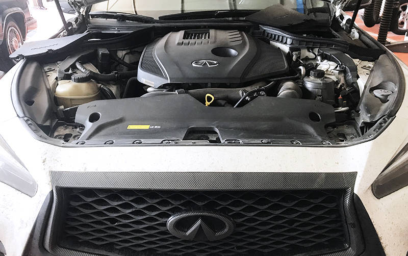 本辆英菲尼迪q50l搭载着型号为274a的2.