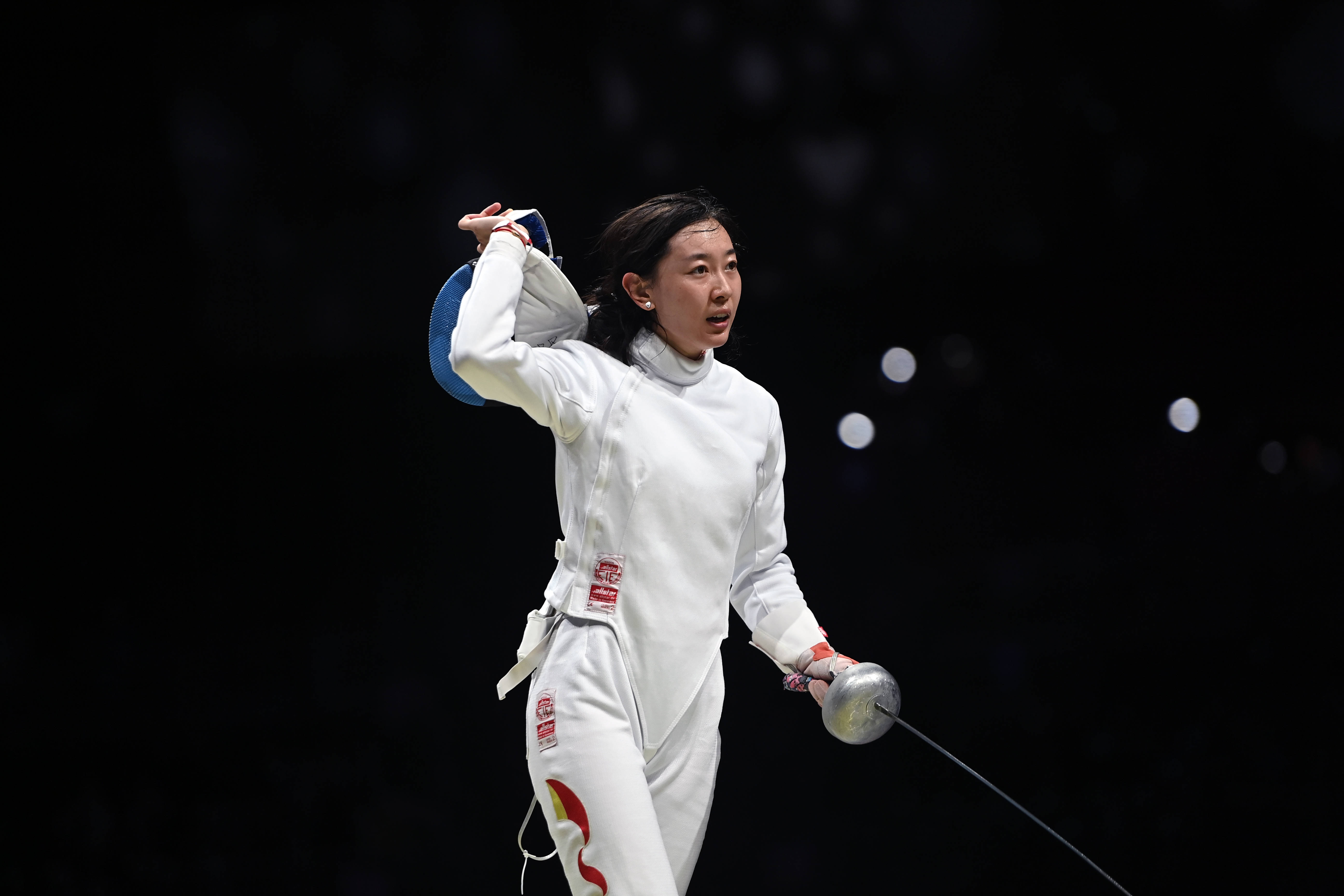 中国女子击剑运动员图片