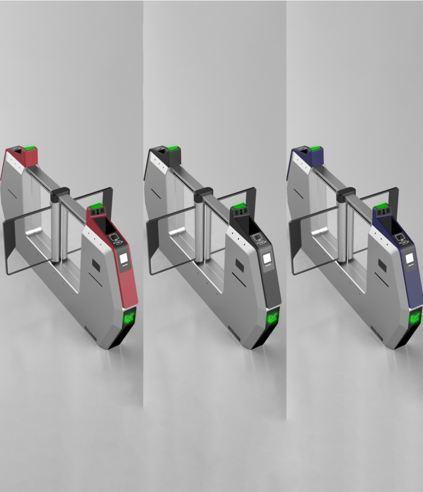 广州地铁可人脸识别的智能闸机