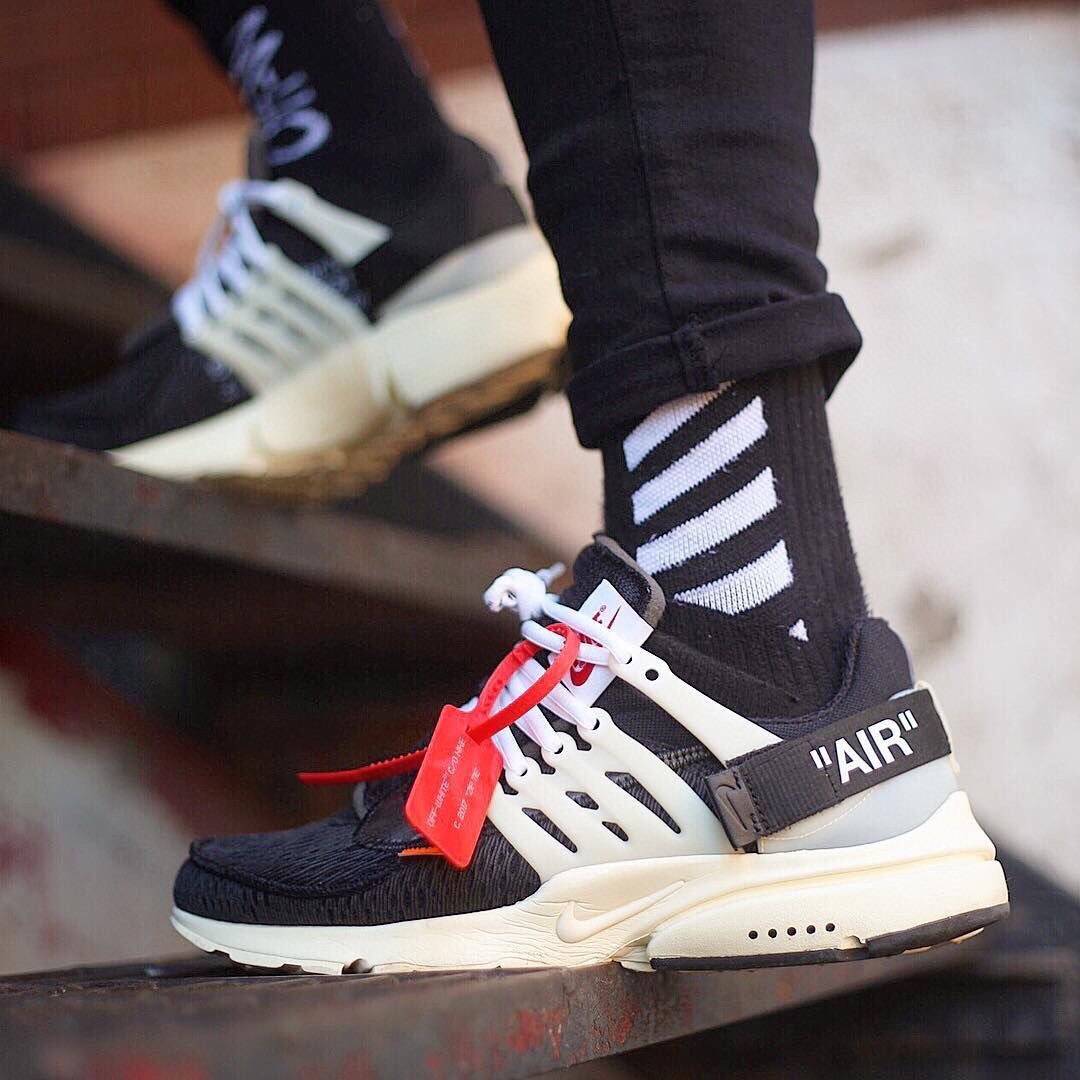 品牌|Virgil Abloh Off-White x Nike Air Presto Black Muslin AA3830-001?