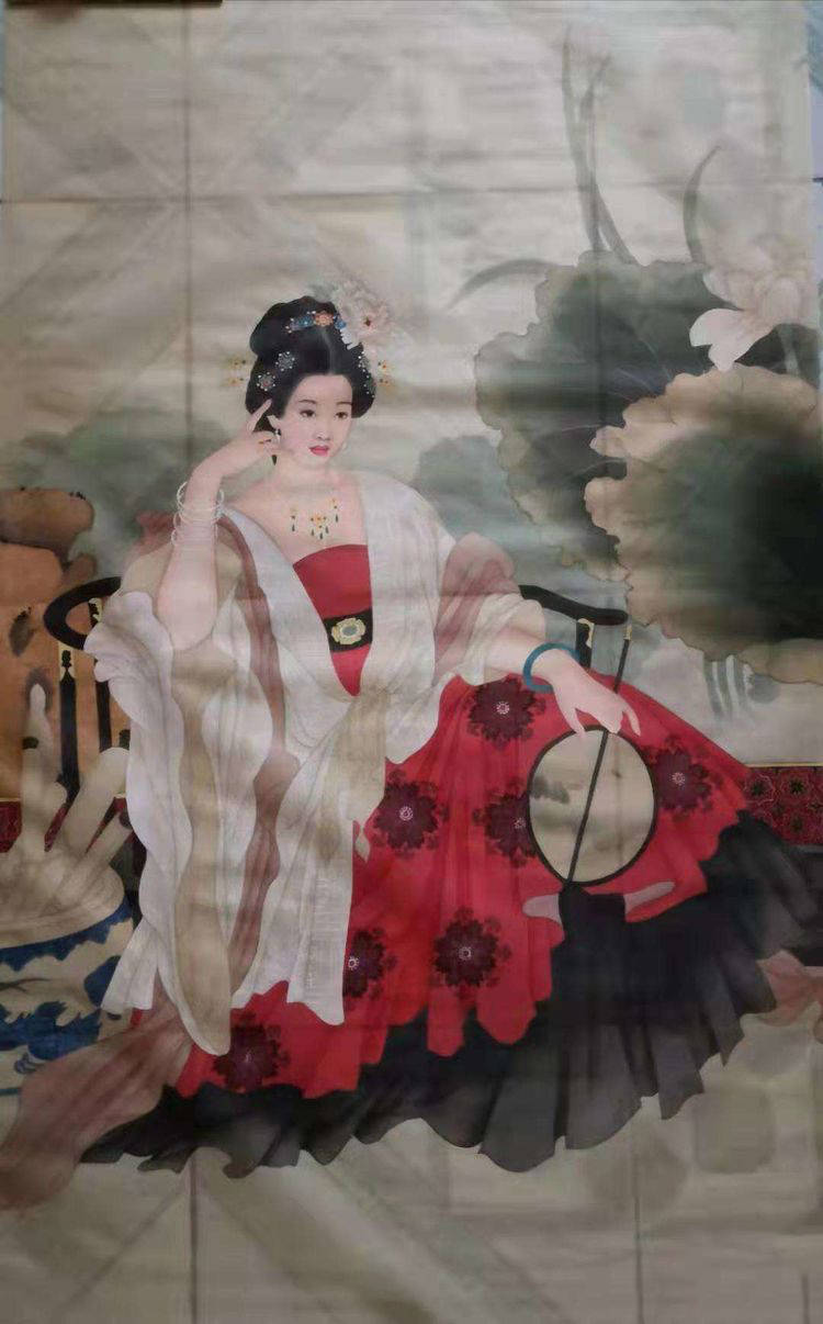 陈岳作品为原版,将中国书画与景德镇千年陶瓷艺术完美结合,寓为国礼