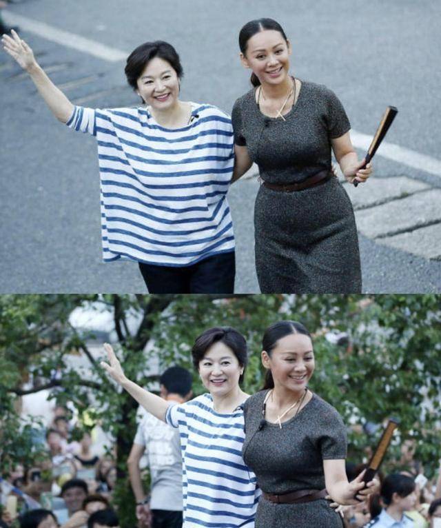 颜色|宁静的身材真绝了，穿着保守的裙子也藏不住，林青霞穿得倒挺随意