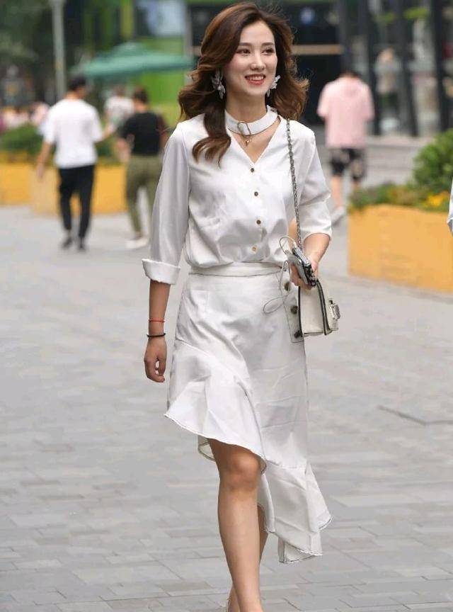 裙子|学会扬长避短的穿搭技巧,造型美感就会赶逗赶不走