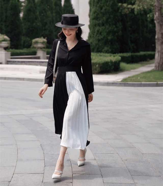 身材|不懂百褶裙，怎么穿出洋气感？