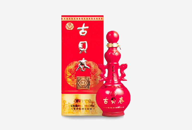 古贝春泰福45度酒图片