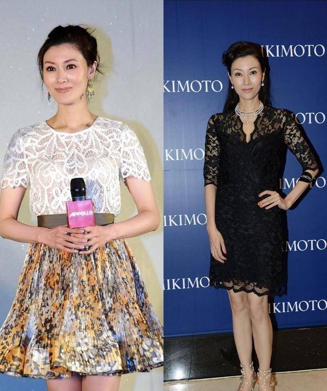 身材|李嘉欣这件抹胸裙有点小,还“挤”出了肉,好在她的气质能撑得住