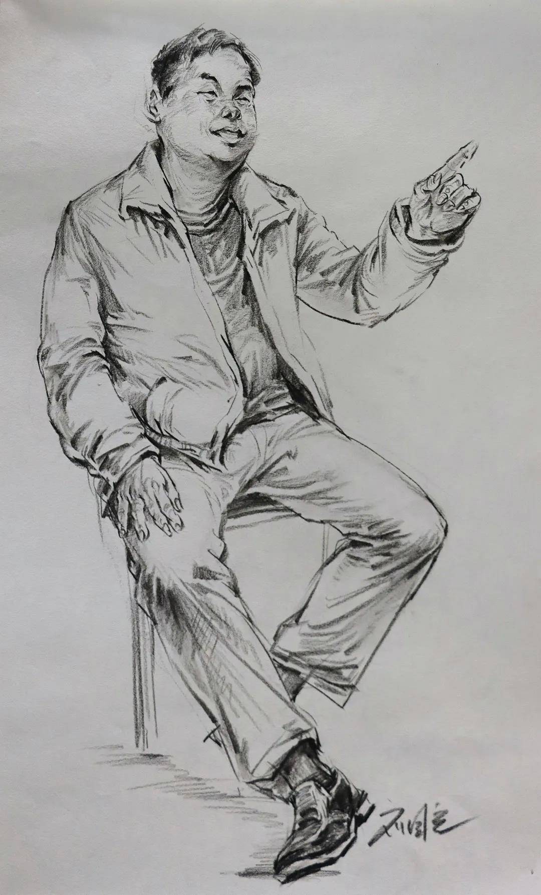 速写生活慢记人生美术生绘画参考