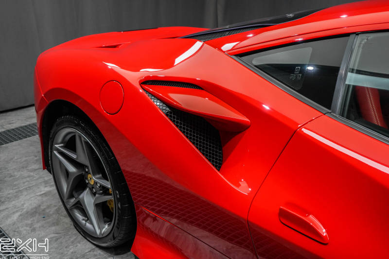 厦门尊享会 法拉利f8贴隐形车衣分享