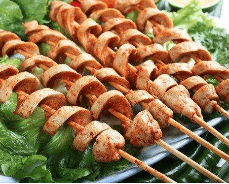 手工面筋大面筋串儿多少批发价多少钱