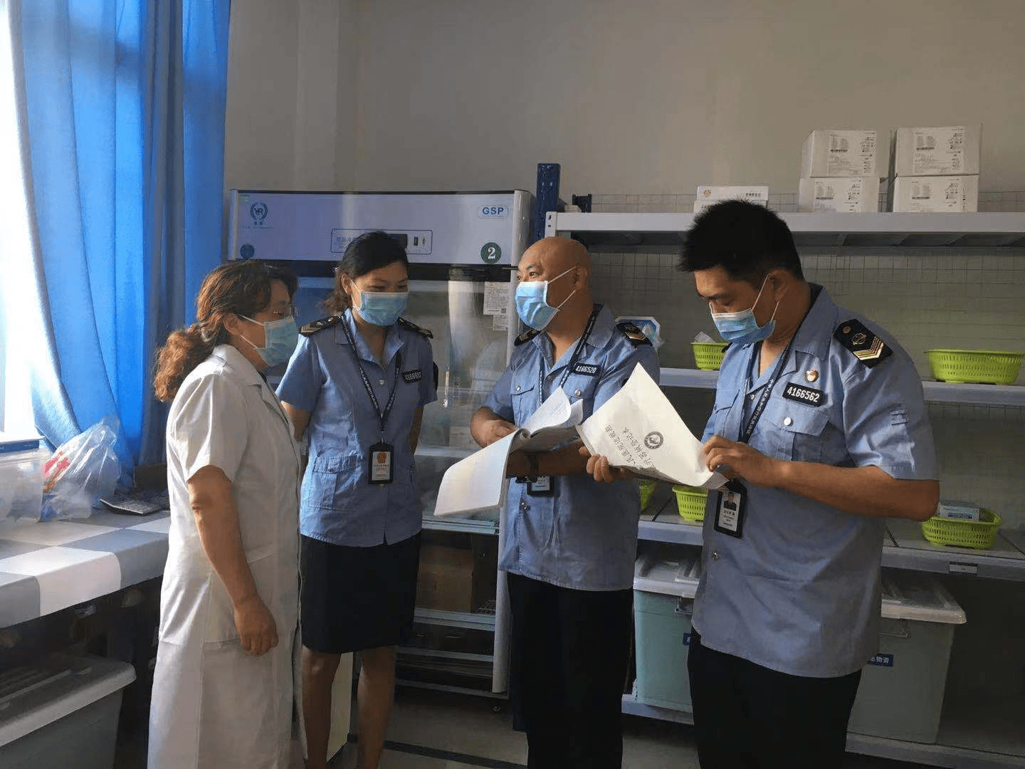 河南内黄县市场监督管理局开展疫情防控医疗器械专项检查