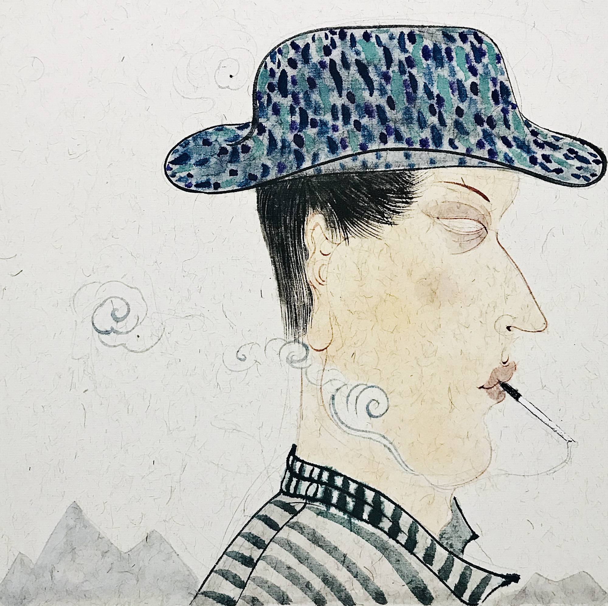 张超肖像画——古法今用