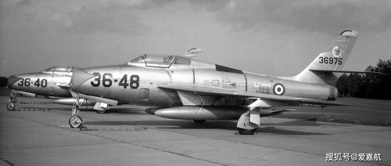 f-84 thunderjet 雷电喷气系列 战斗机图片集