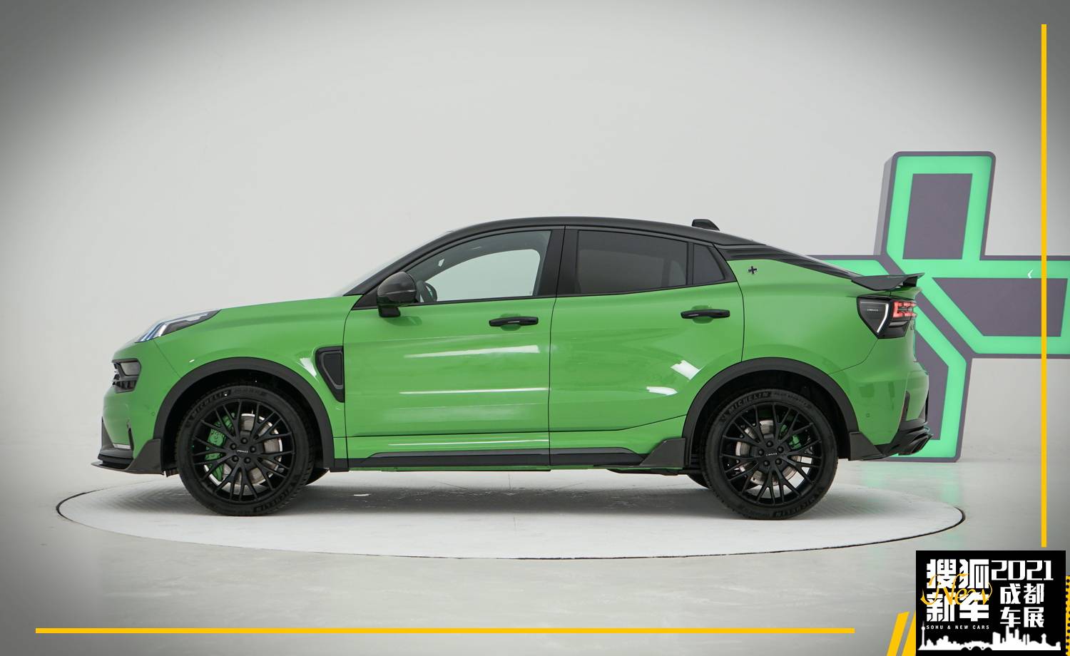 绿油油的全能"坏小子" 领克05 新车实拍