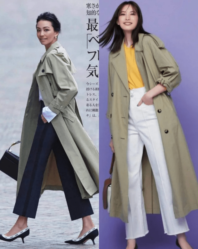 视觉|为什么风衣，小个子宁愿配裤子，也不跟风搭裙子？