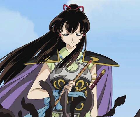 露姬:虽遭妖怪袭击,但夫君安然回归,自己也无恙生还,算是欢乐结局.