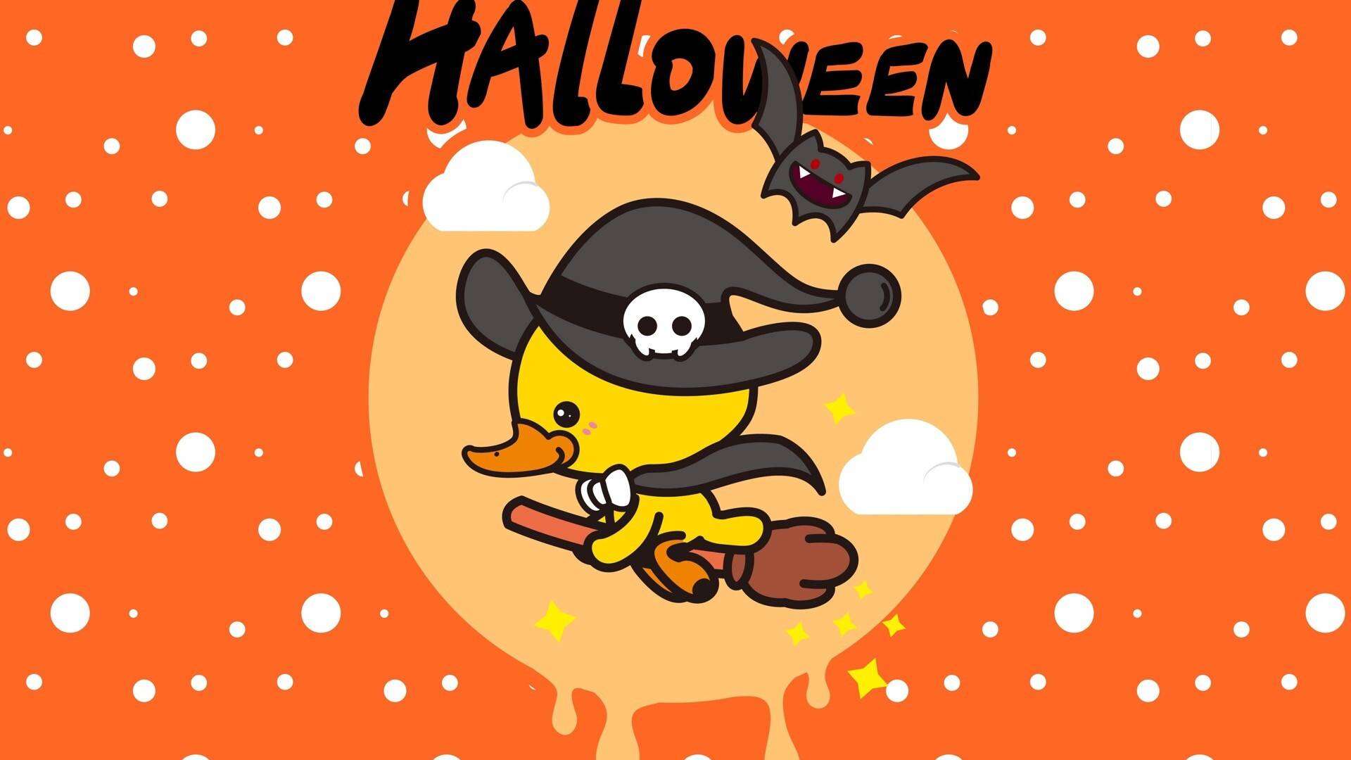 有趣的卡通万圣节主题壁纸-搜狐大视野-搜狐新闻