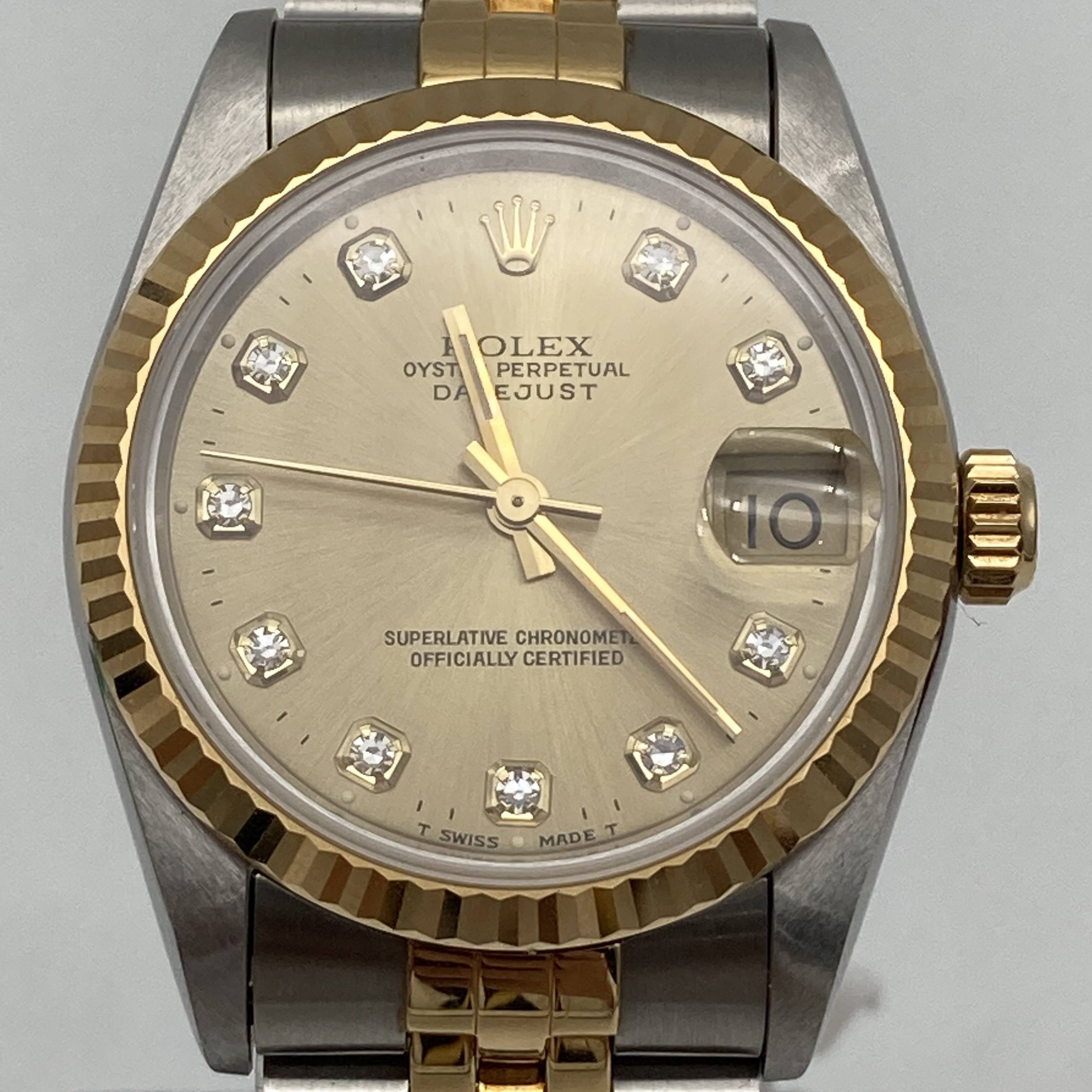 csic中南奢检鉴定系列劳力士日志型68273鉴定记录