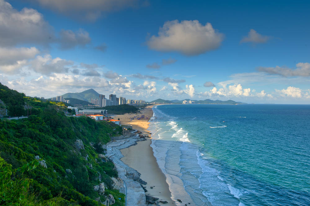 建设|海陵岛十里银滩