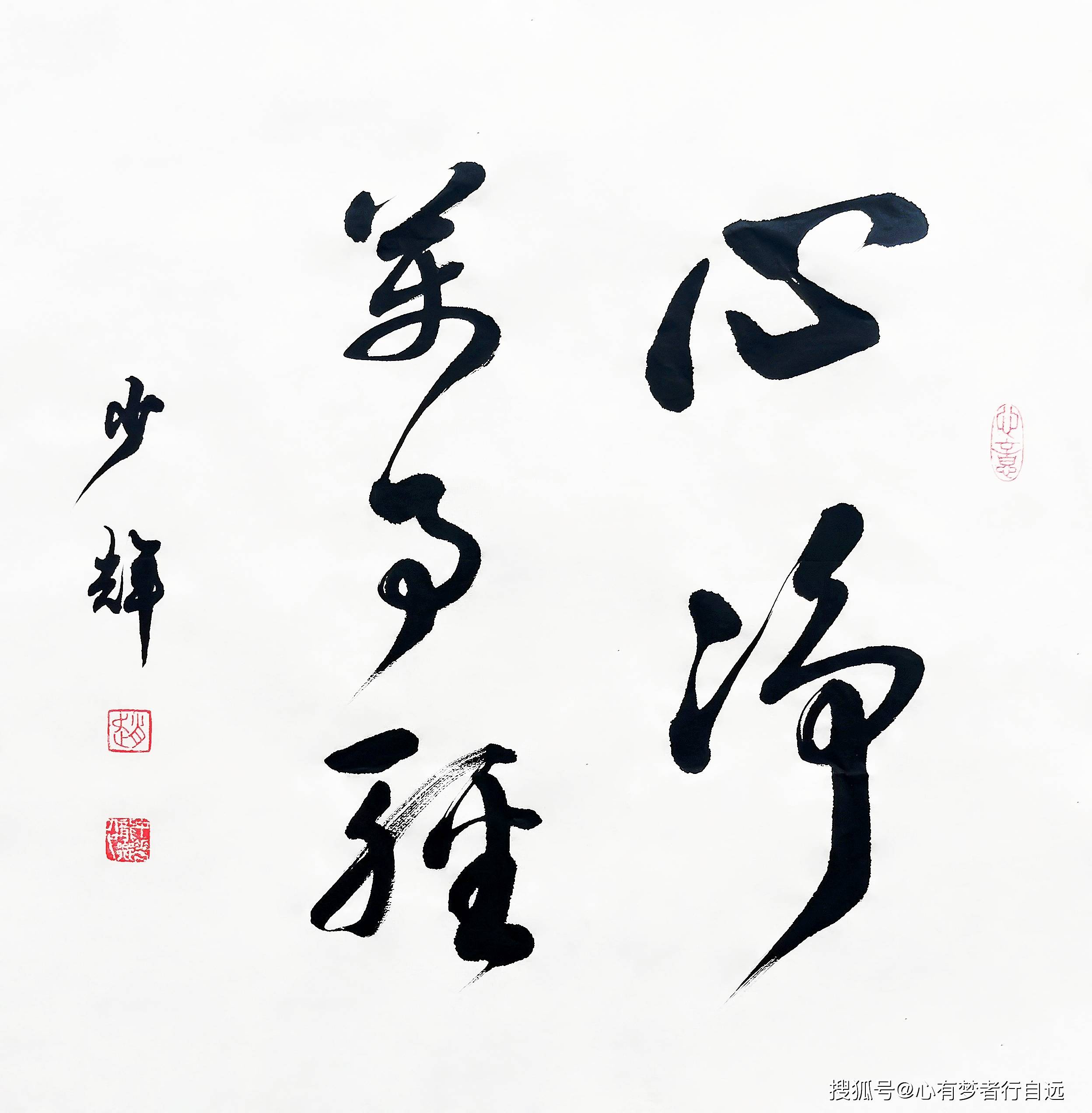 书法欣赏:心净万事轻