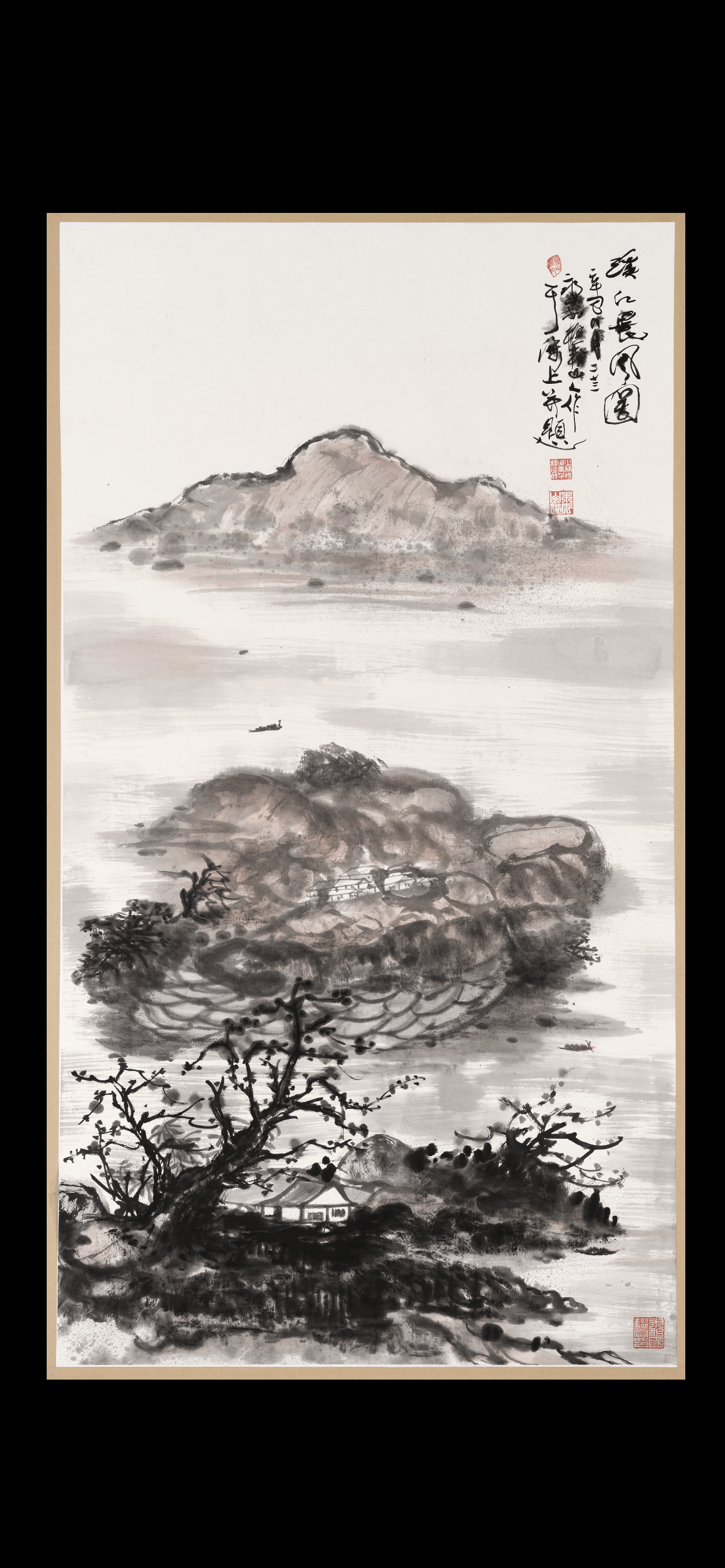 国画家,画鹰大家,指墨画艺术大师朱祖国|匠心山水画 水墨国师手_中国