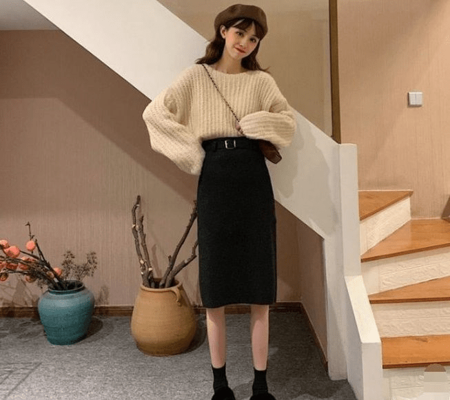 黑色 小个子女生秋季该怎么穿？这里给你答案
