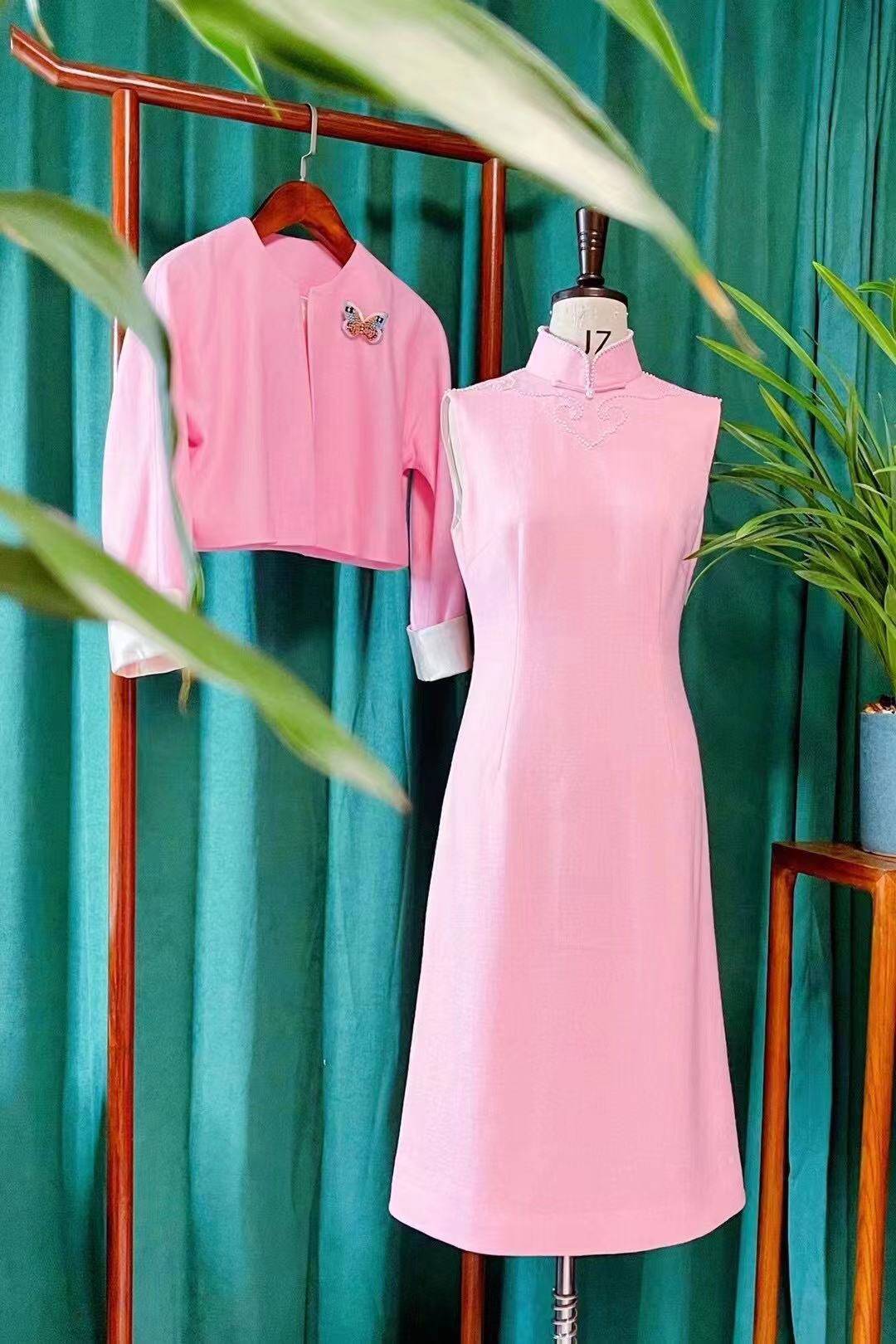 感觉 梵芮锦旗袍