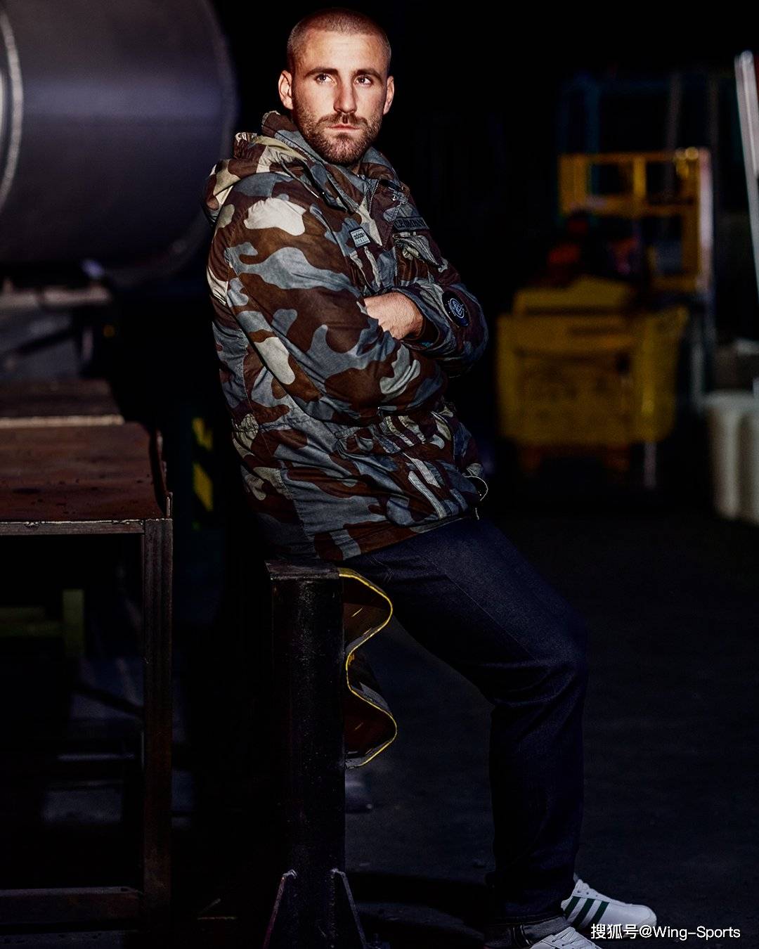 卢克肖近期帅照