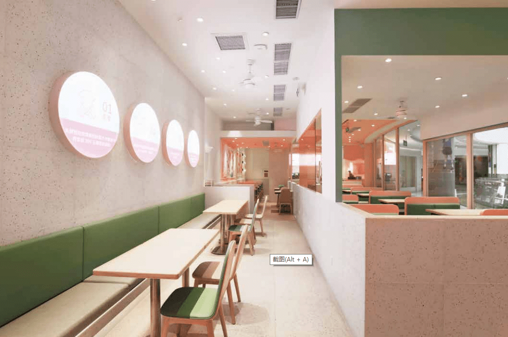 设计餐饮设计之比萨连锁卢家妈妈，13张图告诉你为何它符合1-2线城市消费者