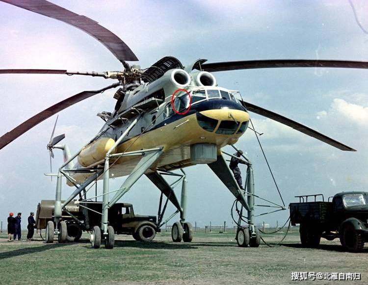 米-10K运输直升机图片