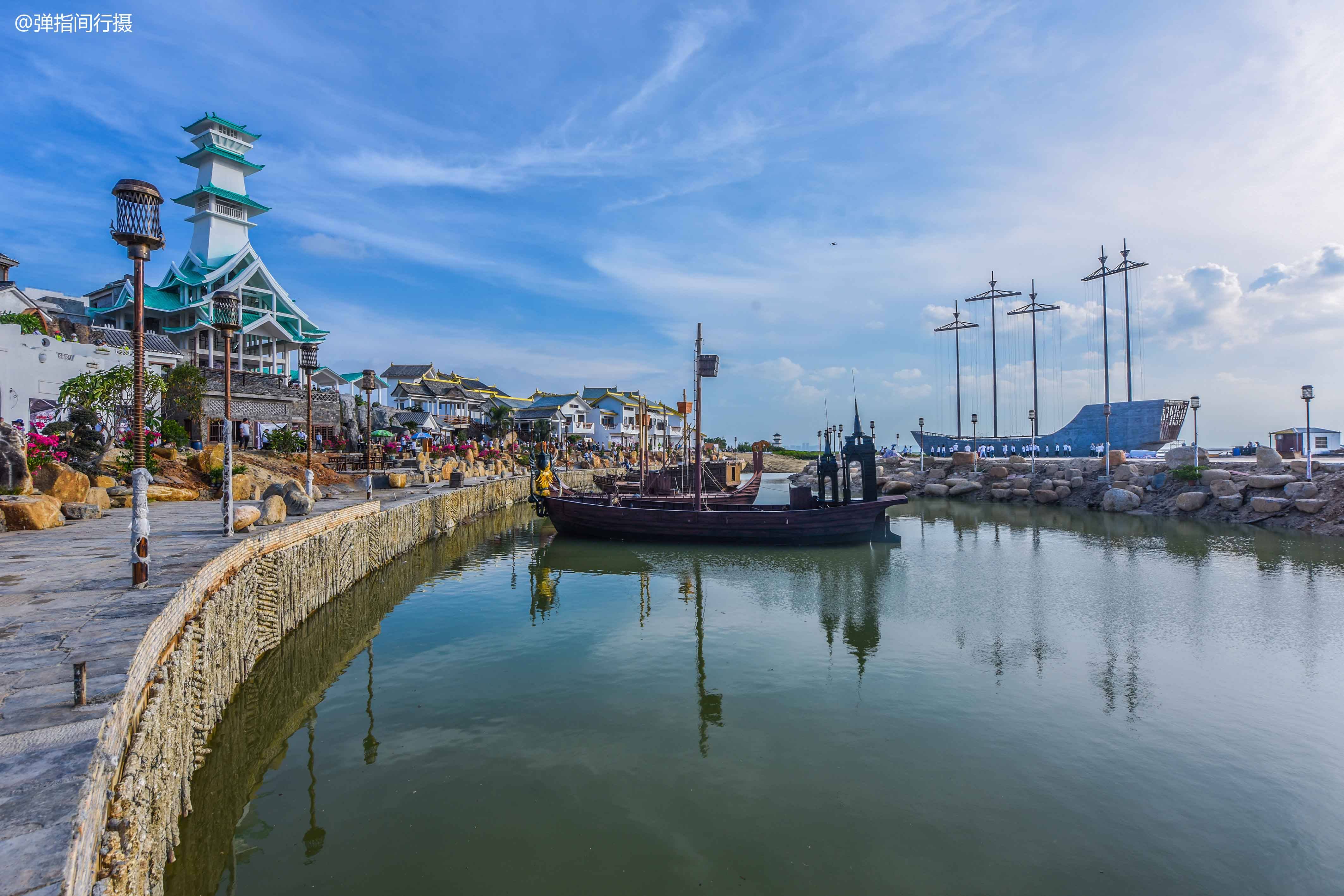 原创广西北海耗资39亿打造汉代海港故郡高度还原丝路古港风情