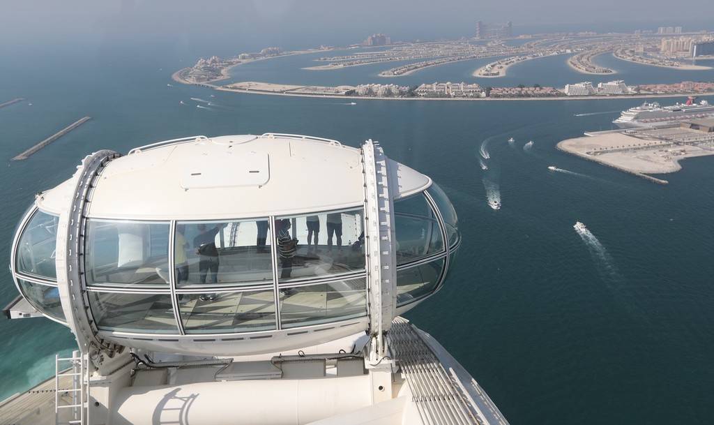 迪拜再添地标世界最大最高摩天轮迪拜眼开放