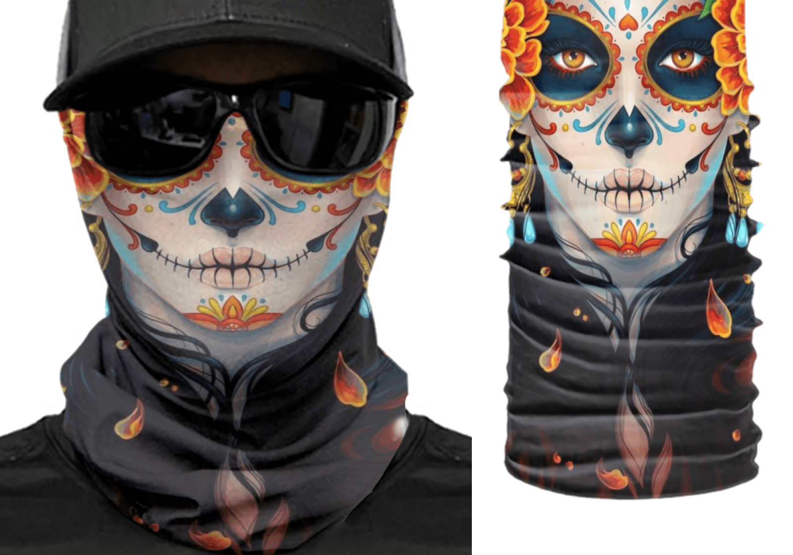 头巾 戴魔术头巾也分场合