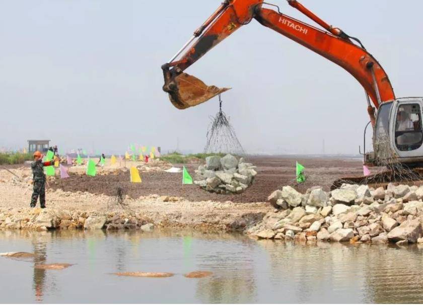 抛石合金钢丝网兜沛县抛石合金钢丝施工流程