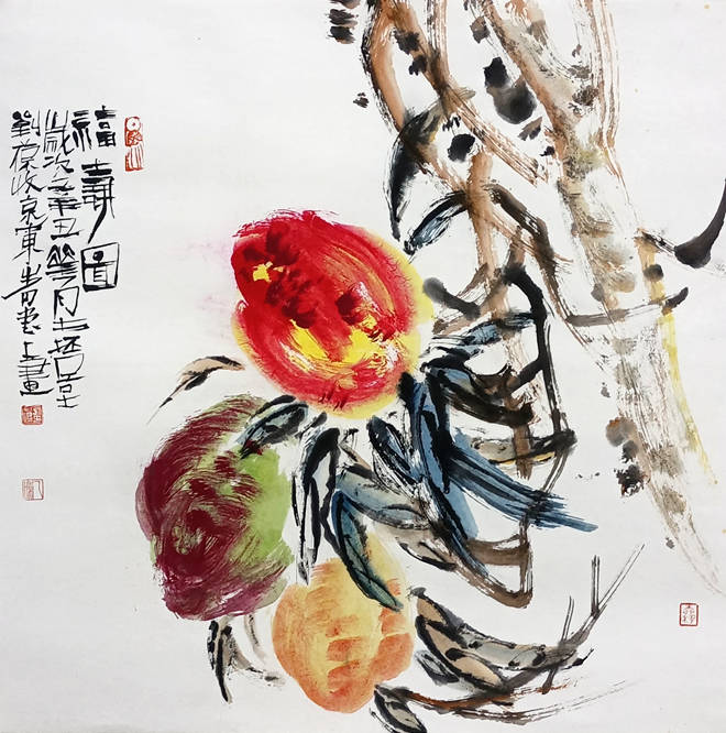 乙鸣|赤天凌风 厚土铸魂——浅评画家刘保收（乙鸣）花鸟画