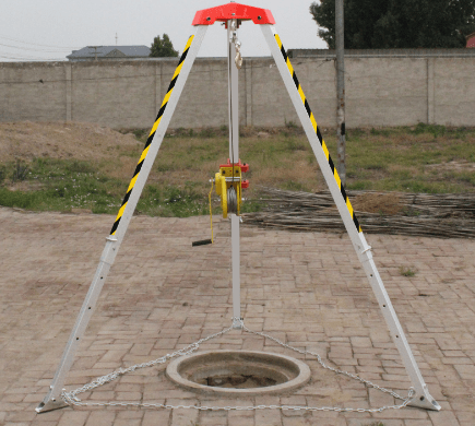 这三点会导致救援三脚架出现安全隐患_调节