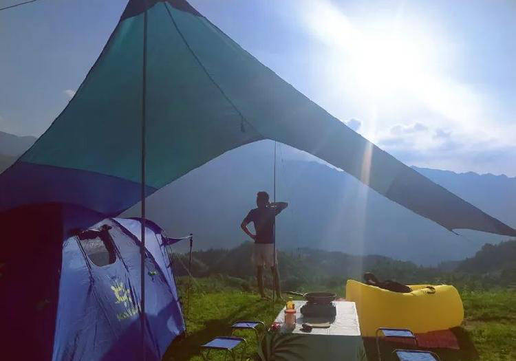 重庆小众露营基地云龟山露营攻略