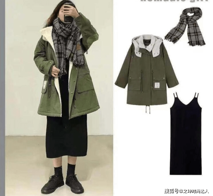进行 能够展示出帅气的感觉，美丽的同时让冬天穿搭更保暖