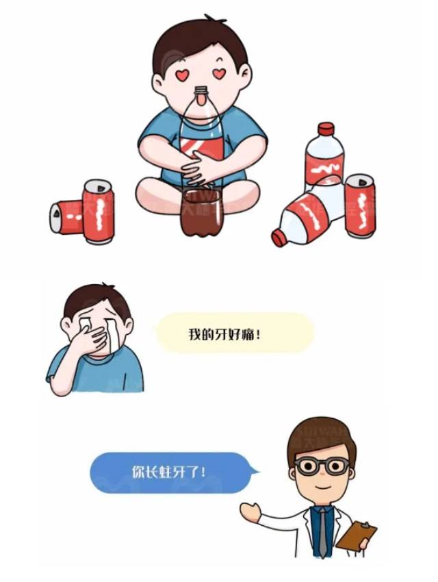 降到最低|为什么喝完可乐不能马上刷牙？