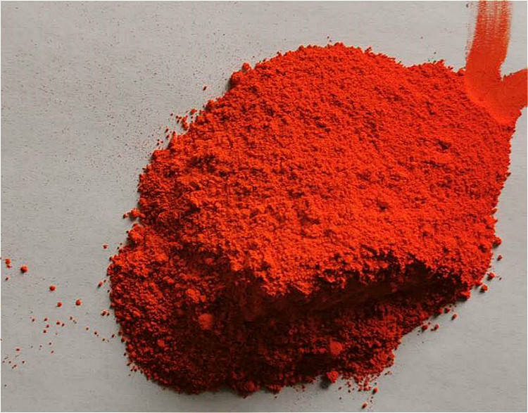 介绍一款鲜艳的橙色颜料-永固桔黄g !_着色