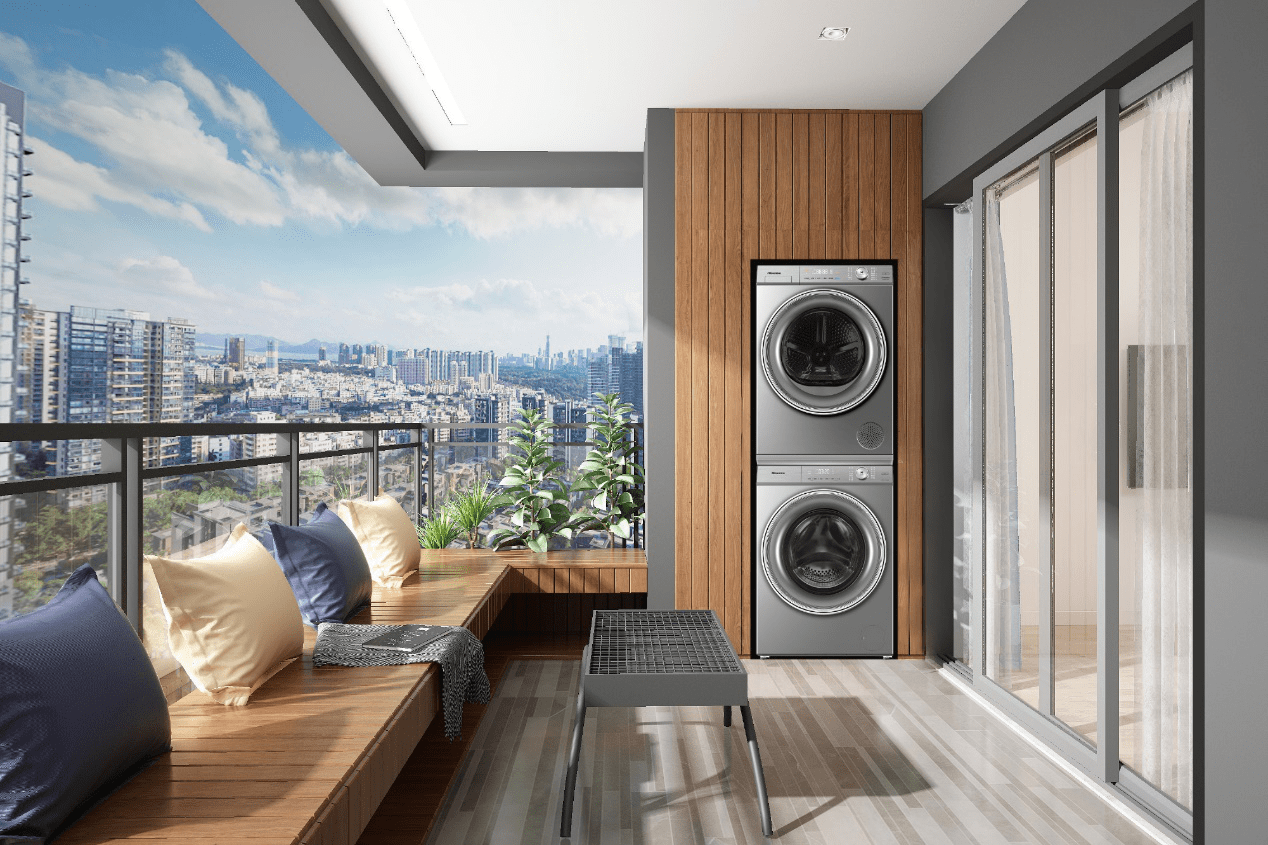 蒸发“三要素”:海信大风量热泵干衣机,以专业技术定义新烘护-家电圈官网