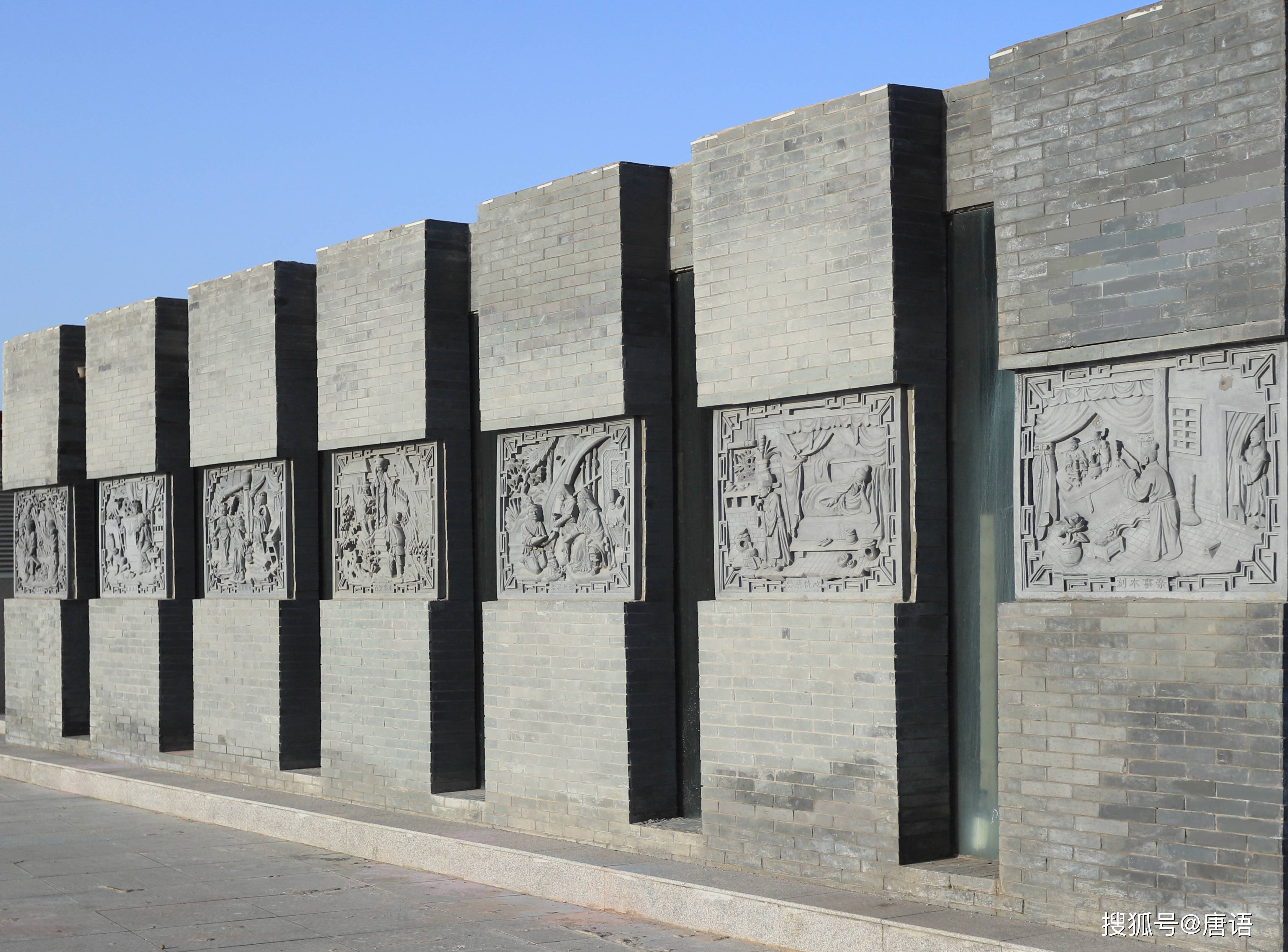 新农村建设文化广场百善孝为先二十四孝青砖砖雕图孝道题材人物图