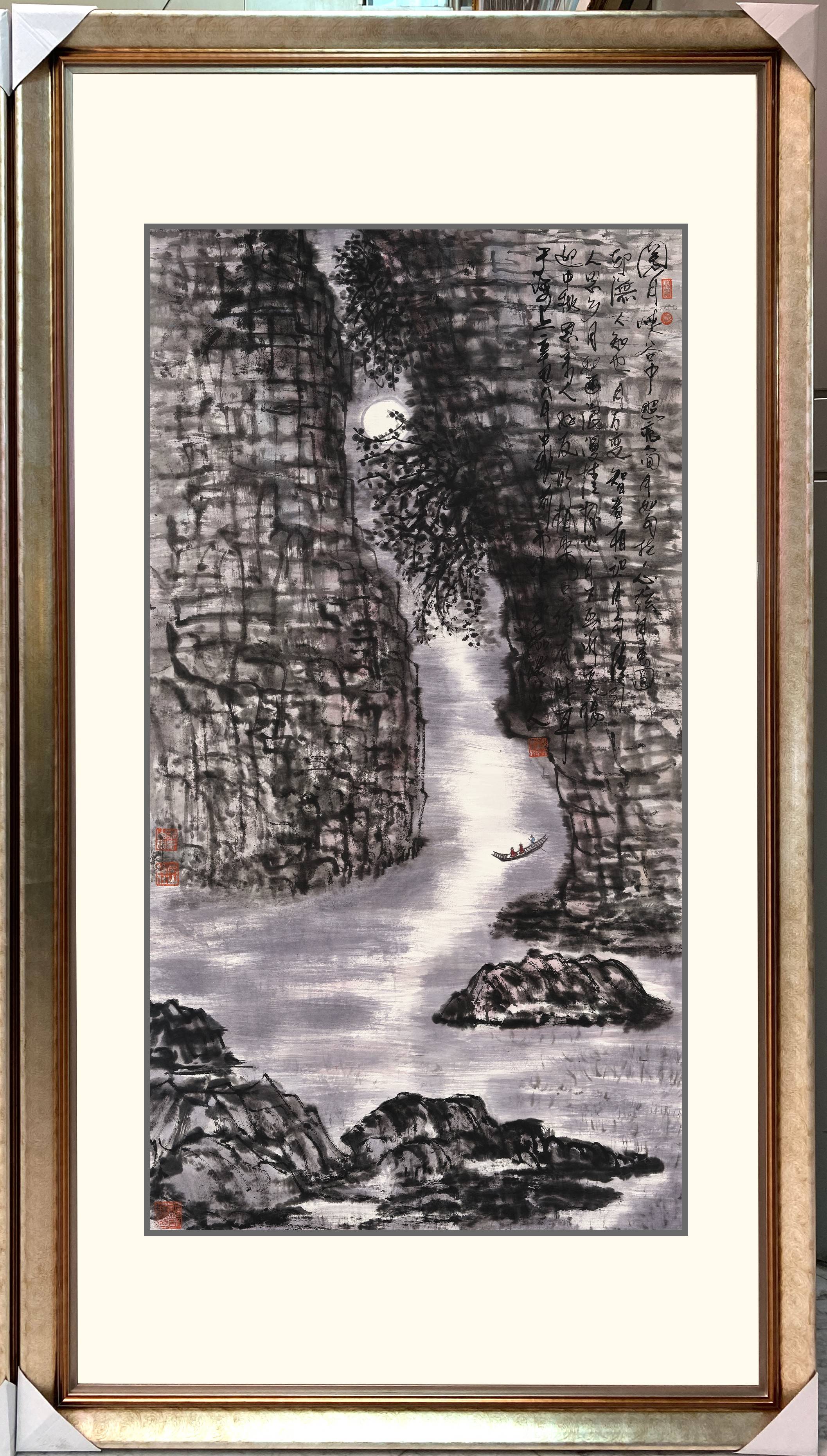 中国当代国画大师朱祖国|山水画意境,乾坤正气,水墨畅达!