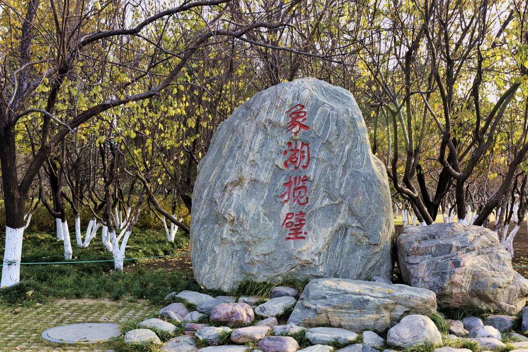 原創鄭州植物園冬景如畫